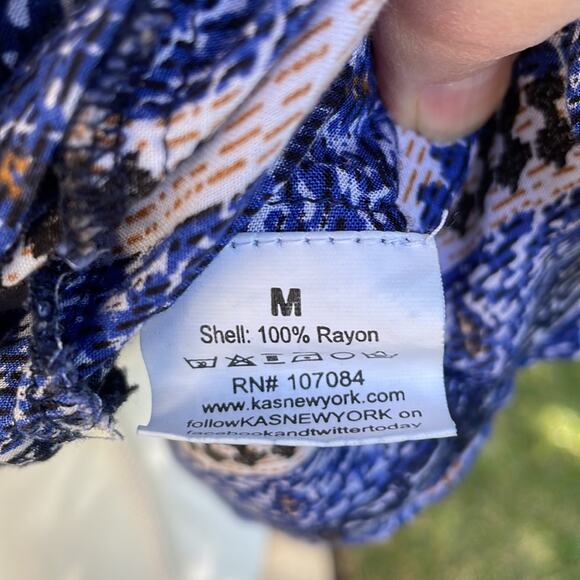 Kas Designs Batwing Blouse Women's Size Medium - Picture 11 of 13